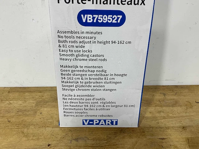 Kledingrek kunststof (24x) - afbeelding 3 van  6