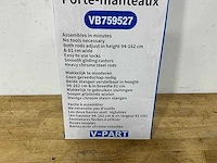 Kledingrek kunststof (24x) - afbeelding 3 van  6