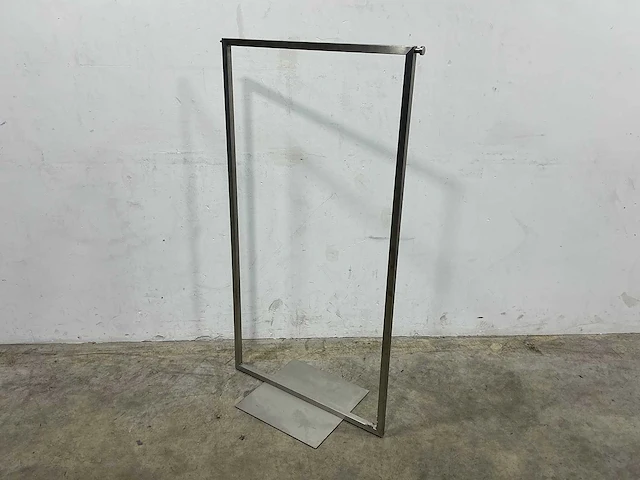 Kledingrek mat rvs (16x) - afbeelding 1 van  3