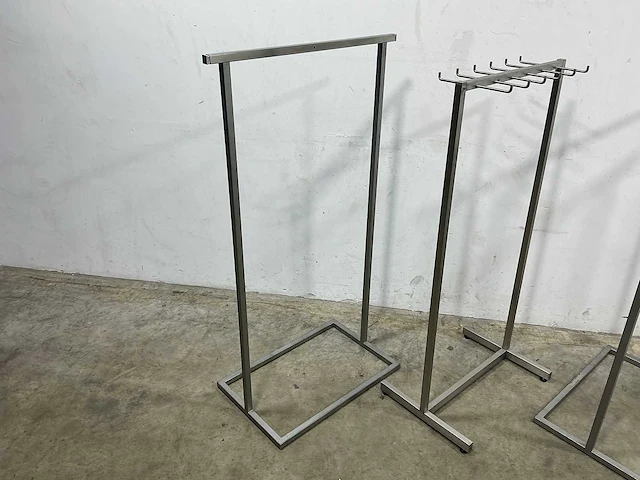 Kledingrek rvs divers (3x) - afbeelding 2 van  4