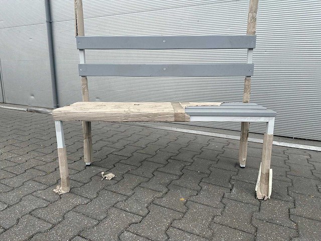 Kleedkamerbank - afbeelding 3 van  4