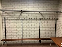 Kleedkamerbanken (5x) - afbeelding 1 van  4