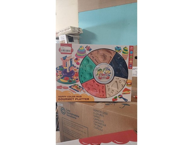 Klei speelset gourmet - afbeelding 1 van  3