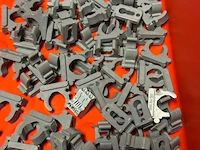 Klembeugels 16-19 mm grijs - partij - afbeelding 3 van  4