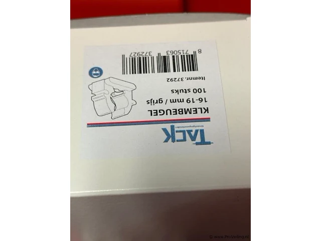 Klembeugels 16-19 mm grijs - partij - afbeelding 4 van  4