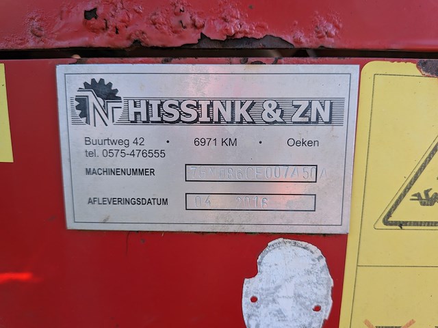 Klepelmaaier hissink & zn, bouwjaar 2016 - afbeelding 13 van  21