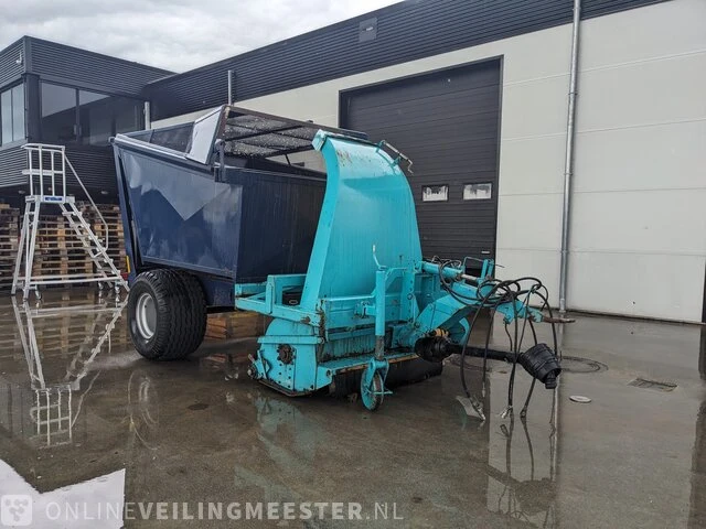 Klepelmaaier met afzuiging en opvangwagen parkland, sgh 360 - afbeelding 1 van  37