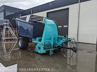 Klepelmaaier met afzuiging en opvangwagen parkland, sgh 360
