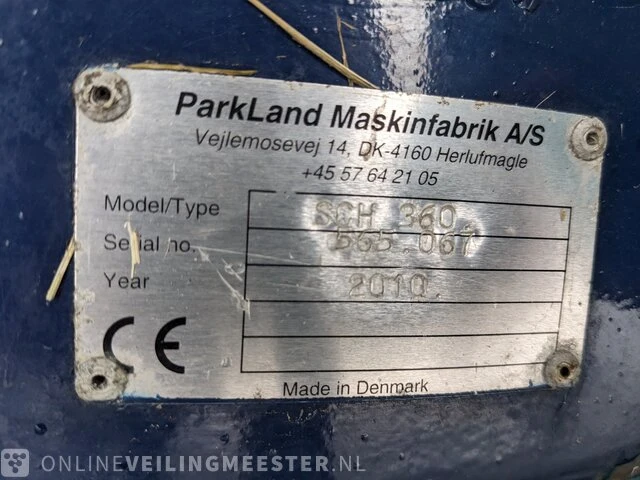 Klepelmaaier met afzuiging en opvangwagen parkland, sgh 360 - afbeelding 26 van  37