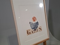 Kleuren ets, els maasson, gallus 11/20, 1998 - afbeelding 2 van  9