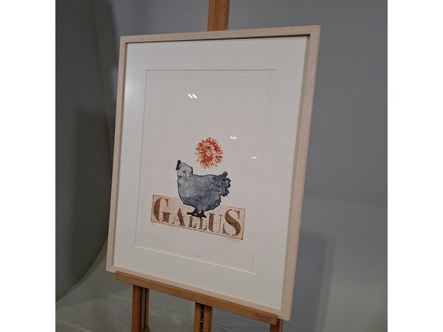 Kleuren ets, els maasson, gallus 11/20, 1998 - afbeelding 3 van  9