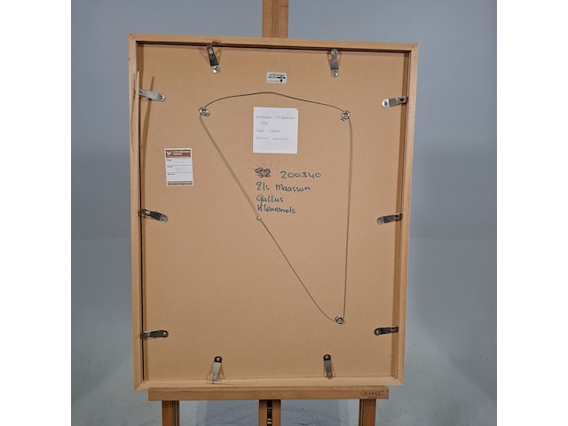 Kleuren ets, els maasson, gallus 11/20, 1998 - afbeelding 7 van  9