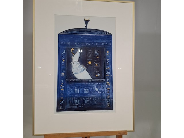 Kleuren ets, r. kleijnen, horus 4/30, 2001 - afbeelding 4 van  8