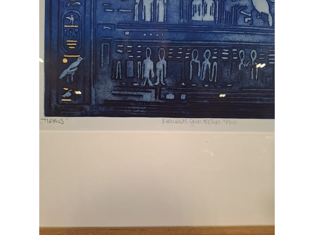 Kleuren ets, r. kleijnen, horus 4/30, 2001 - afbeelding 6 van  8