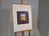 Kleuren ets, r. kleijnen, mijmeren i 20/40, 1990 - afbeelding 2 van  8