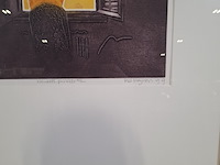 Kleuren ets, r. kleijnen, mijmeren i 20/40, 1990 - afbeelding 5 van  8