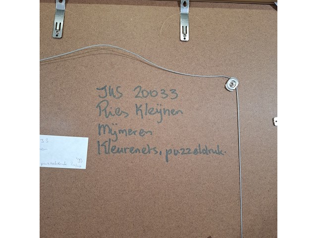 Kleuren ets, r. kleijnen, mijmeren i 20/40, 1990 - afbeelding 7 van  8