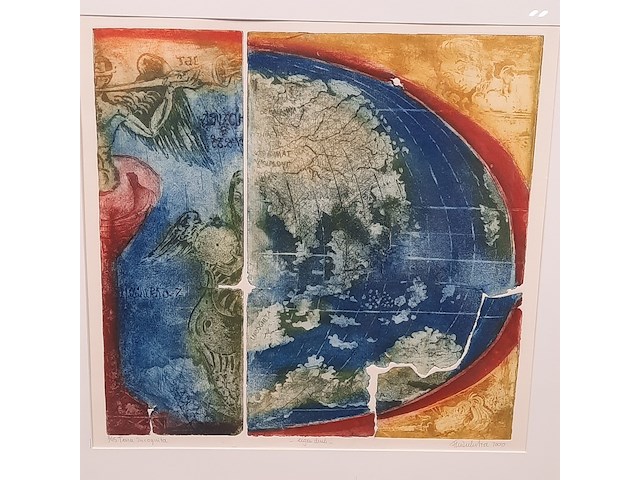 Kleuren ets, t. diekstra, terra incognita iii - 3/45, 2000 - afbeelding 4 van  9