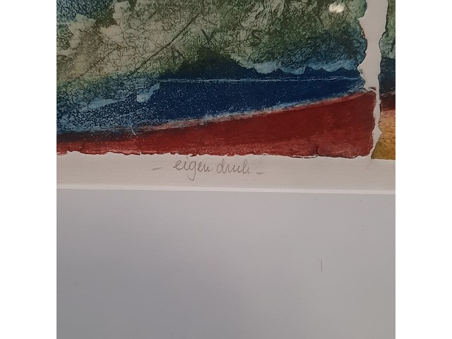 Kleuren ets, t. diekstra, terra incognita iii - 3/45, 2000 - afbeelding 6 van  9