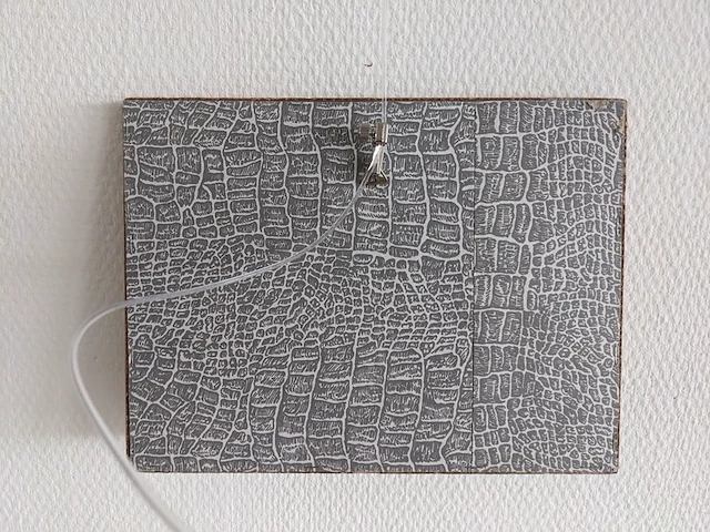 Kleurenets in lijst, gesigneerd a.v neste - afbeelding 4 van  4