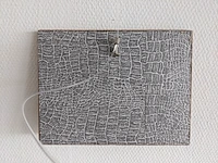 Kleurenets in lijst, gesigneerd a.v neste - afbeelding 4 van  4