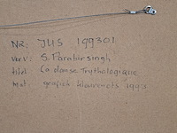 Kleurenets, sam parabirsingh, la danse trilologique, 1993 - afbeelding 3 van  11