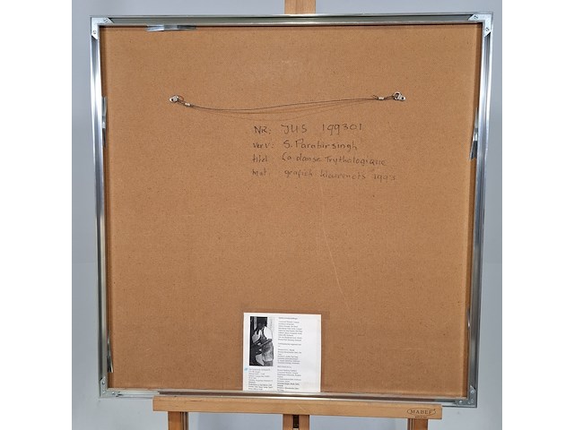 Kleurenets, sam parabirsingh, la danse trilologique, 1993 - afbeelding 11 van  11