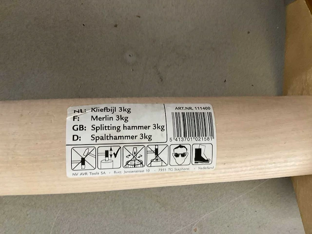 Kliefbijl - afbeelding 3 van  3