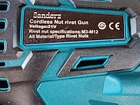 Kliknagel pistool op accu, sanderz, 2025 - afbeelding 3 van  3