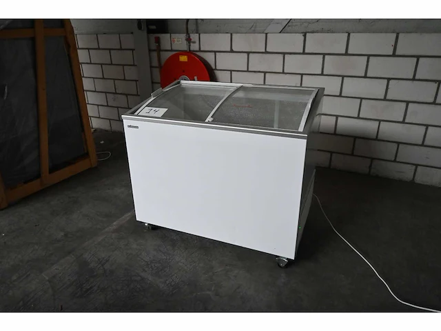 Klimasan conservator glasdeur vrieskist - afbeelding 1 van  5