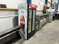Klimasan s 880 sc td slim dubbeldeurs glasdeur koeling - afbeelding 1 van  7