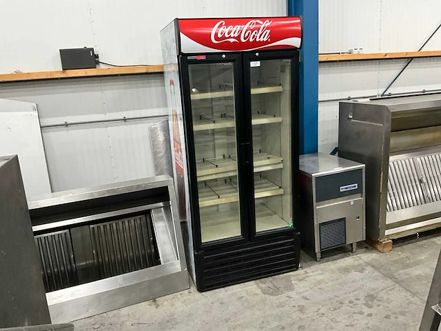 Klimasan s 880 sc td slim dubbeldeurs glasdeur koeling - afbeelding 2 van  7