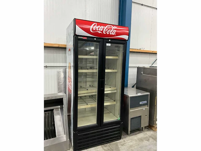 Klimasan s 880 sc td slim dubbeldeurs glasdeur koeling - afbeelding 3 van  7