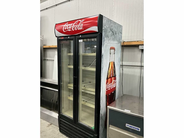 Klimasan s 880 sc td slim dubbeldeurs glasdeur koeling - afbeelding 6 van  7