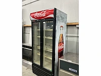 Klimasan s 880 sc td slim dubbeldeurs glasdeur koeling - afbeelding 6 van  7