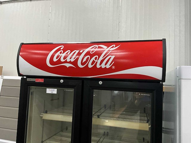 Klimasan s 880 sc td slim dubbeldeurs glasdeurkoelkast - afbeelding 5 van  9