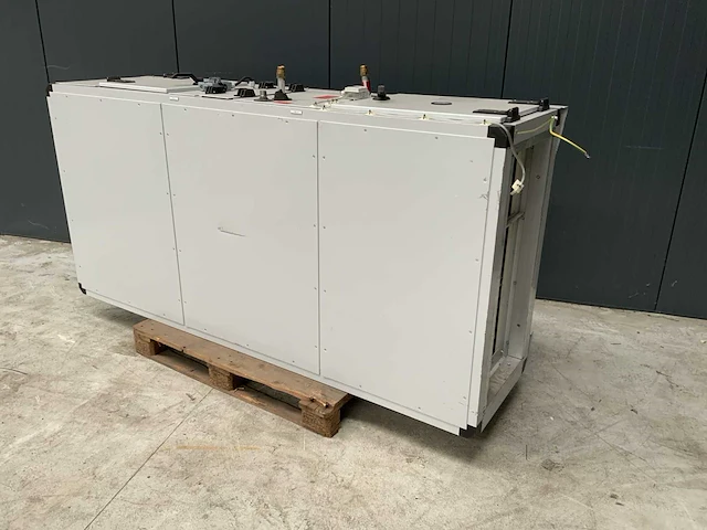 Klimatec kzg 4 0040 luchtbehandelingsinstallatie met koeling en luchtfilters - afbeelding 2 van  7