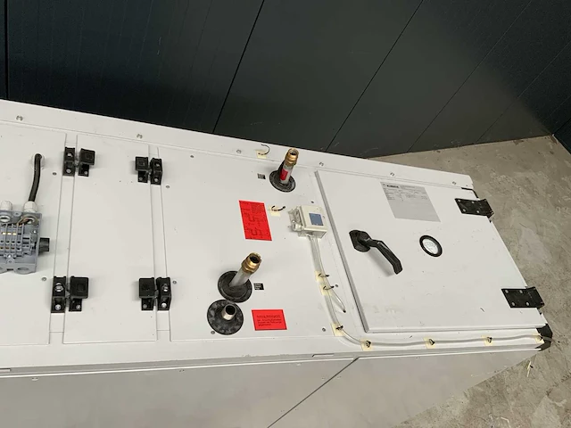 Klimatec kzg 4 0040 luchtbehandelingsinstallatie met koeling en luchtfilters - afbeelding 4 van  7