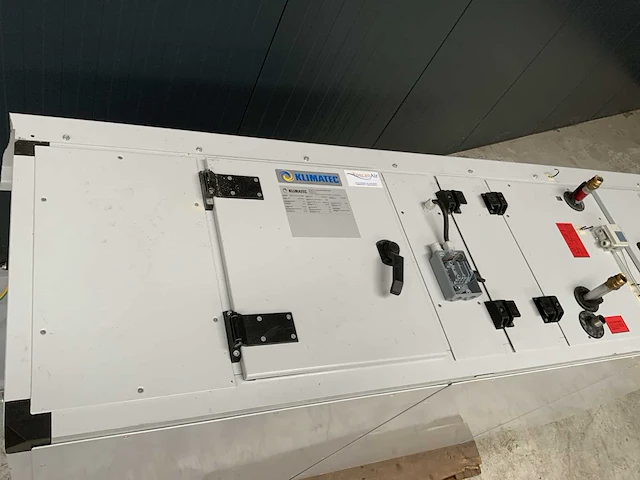 Klimatec kzg 4 0040 luchtbehandelingsinstallatie met koeling en luchtfilters - afbeelding 5 van  7