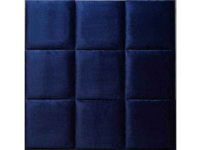 Klimex - luxury velvet textile blue - wandbekleding - afbeelding 3 van  5