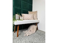 Klimex - luxury velvet textile green - wandtegel - afbeelding 3 van  10