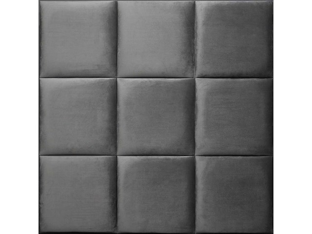 Klimex - luxury velvet textile grey - wandbekleding - afbeelding 3 van  5