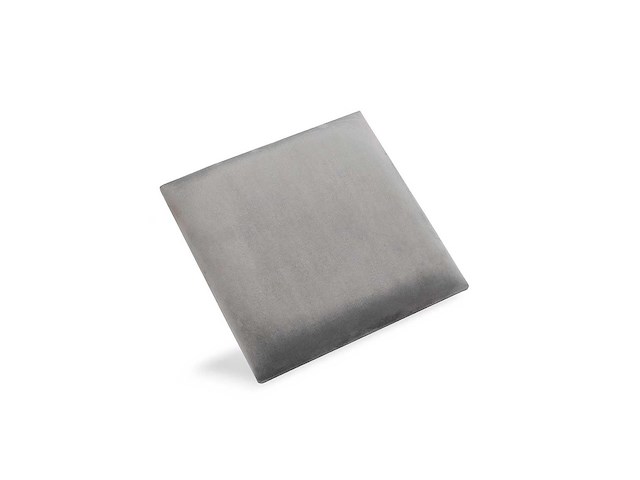 Klimex - luxury velvet textile grey - wandbekleding - afbeelding 4 van  5