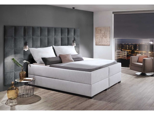 Klimex - luxury velvet textile grey - wandbekleding - afbeelding 5 van  5