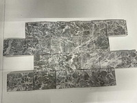 Klimex - square grey hd printed - wandtegel - afbeelding 1 van  6