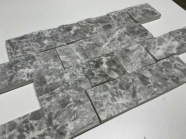 Klimex - square grey hd printed - wandtegel - afbeelding 4 van  6