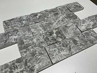 Klimex - square grey hd printed - wandtegel - afbeelding 4 van  6