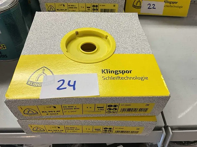 Klingspor kl361jf bandschuurpapier (2x) - afbeelding 2 van  2