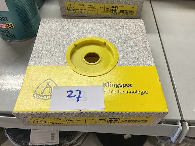 Klingspor kl361jf bandschuurpapier - afbeelding 2 van  2