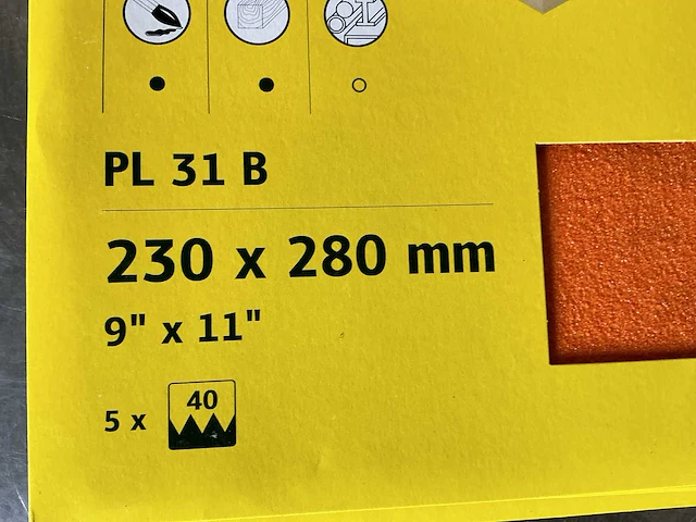 Klingspor schuurpapier (19x) - afbeelding 3 van  8